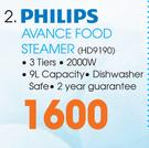 Philips Avance Food Steamer(HD9190)