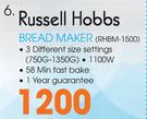 Russell Hobbs Bread Maker(RHBM-1500)