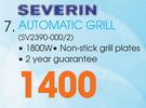 Severin Automatic Grill(SV2390-000/2)