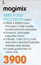 Magimix 400XL Food Processor(18431)
