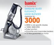 Bamix Of Switzerland Swissline Silver Elegance Hand Blender(Swissline Sil)-Each