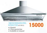 Smeg 150Cm Stainless Steel Extractor(KD150X-2)