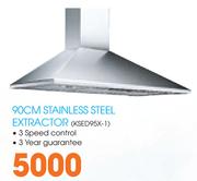 Semg 90Cm Stainless Steel Extractor(KSED95X-1)