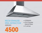 Smeg 90Cm Stainless Steel Extractor(KSED65X)