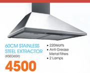 Semg 60Cm Stainless Steel Extractor(KSED65X)