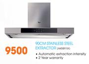 Whirlpool Stainless Steel Extractor-90cm(AKR891IX)