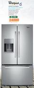 Whirlpool Stainless Steel French Door Fridge-730Ltr(5G16FARAF)