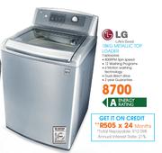 LG 18Kg Metallic Top Loader (T1809ADFH5)-Each
