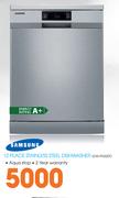 Samsung 12 Place Stainless Steel Dishwasher(DW-FN320T)
