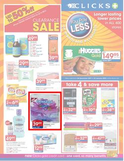 Clicks Month End Essentials, page 1