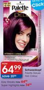 Schwarzkopf Palette Deluxe Hair Colour Super Highlights