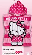 Hello Kitty Hooded Towel
