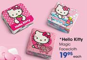 Hello Kitty Magic Facecloth-Each