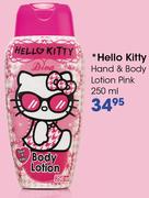 Hello Kitty Hand & Body Lotion Pink-250Ml