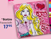 Barbie Facecloth