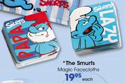 The Smurfs Magic Facecloths-Each