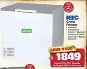 KIC Chest Freezer-200Ltr(KCG210)