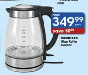Kambrook top glass kettle