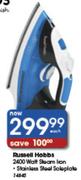 Russell Hobbs 2400 Watt Steam Iron-Each