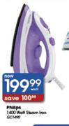Philips 1400 Watt Steam Iron-Each