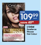 L'Oreal Excellence Mousse Hair Colour-Each