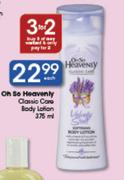 Oh So Heavenly Classic Care Body Lotion-375ml Each