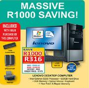 Lenovo Desktop Computer