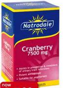 Natrodale Cranberry 7500mg 30 Capsules