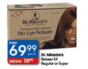 Dr.Miracle's Relaxer Kit Regular Or Super-Per Kit