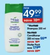 Nu-Hair Shampoo-200ml Each