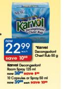 Karvel Decongestant Chest Rub-50g Each