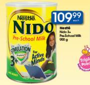 Nestle Nido 3+ Pre-School Milk-900g Each