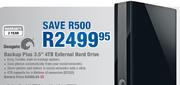 Seagate Backup Plus 3.5" 4TB External Hard Drive