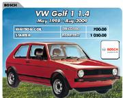 Bosch Ignition Coil For VW Golf 1 1.4