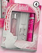 Splendid Eau De Toilette 50ml, Perfumed Body Spray 90ml & Pendant Earrings-Each