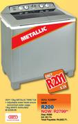 Samsung Metallic Twin Tub-13kg