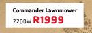 Rolux Commander Lawnmower-2200W
