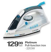 Platinum Full-Function Iron- 2200W