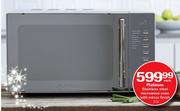 Platinum Stainless Steel Microwave Oven With Mirror Finish- 20L