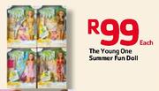 The Young One Summer Fun Doll Each