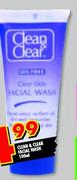 Clean & Clear Facial Wash -100ml
