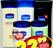 Vaseline Hand & Body Lotion 400ml Bottle Each