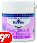 Revite Hair, Skin And Nails 60's