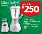  PnP Counter Point Blender & Coffee Grinder CPBD-400