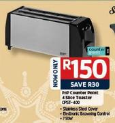 PnP Counter Point 4 Slice Toaster CPST-400