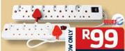  Ellies 12 Way Surge Multi Plug