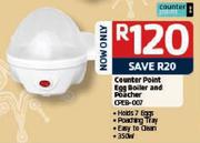Counter Point Egg Boiler And Poacher CPEB - 007