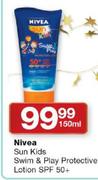 Nivea Sun Kids Swim & Play Protective Lotion 150ml SPF50+