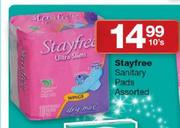 Stayfree Sanitary Pads 10's