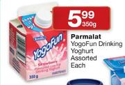 Parmalat YogoFun Drinking Yoghurt-350gm